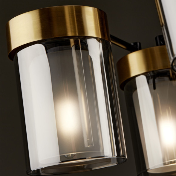 Люстра на штанге Freya Lora FR5432PL-06BBS