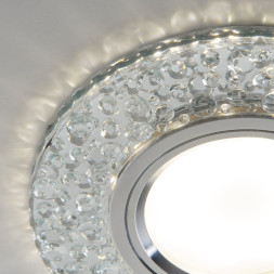 Встраиваемый точечный светильник Elektrostandard 2224 MR16 CL прозрачный