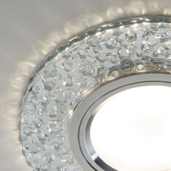 Встраиваемый точечный светильник Elektrostandard 2224 MR16 CL прозрачный