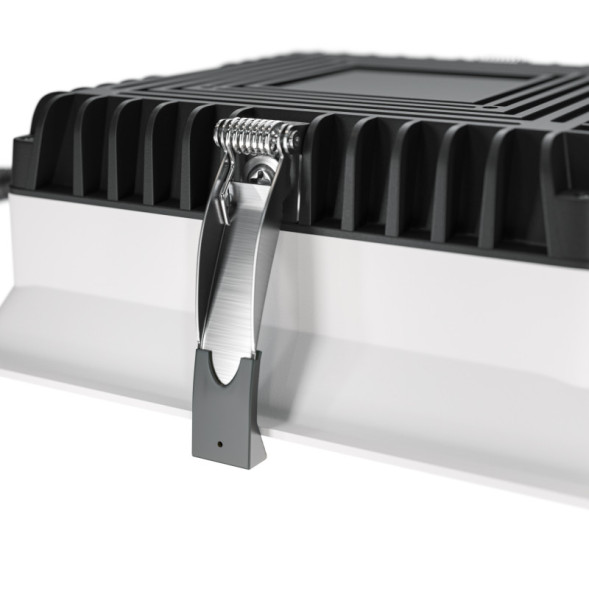 Точечный влагозащищенный светильник Maytoni Technical Okno DL056-18W3K-W