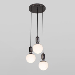 Подвесной светильник Eurosvet Bubble 50151/3 черный жемчуг