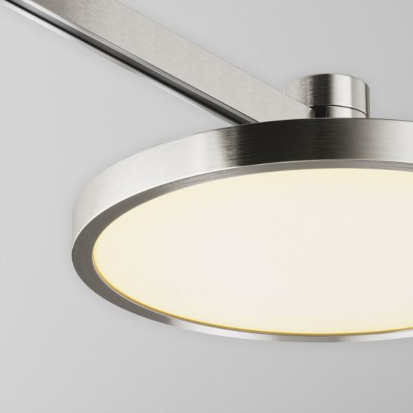 Трековый магнитный светильник TR153-1-10W3K-PT Maytoni Technical PLATO