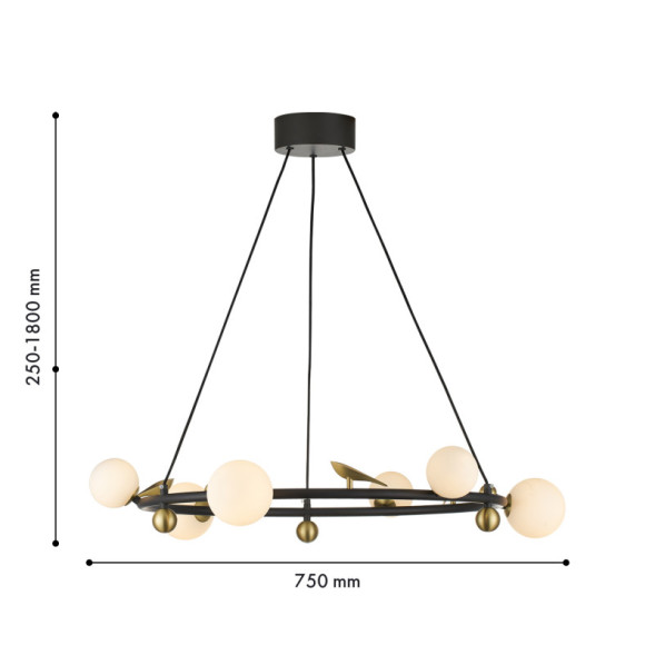 Подвесная люстра Favourite Sparrow 4324-6P