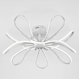 Потолочная люстра Eurosvet Nerina 90134/12 белый с серебром