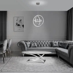 Подвесной светильник Eurosvet TEMPUS 90245/3 хром