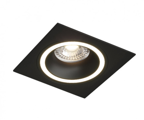 Встраиваемый точечный светильник Denkirs Halo DK2061-BK