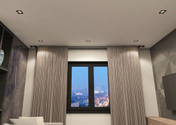 Встраиваемый точечный светильник Denkirs Halo DK2061-BK