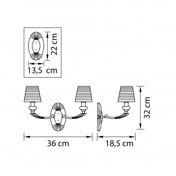 Бра Lightstar Ramo 690622