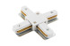Коннектор для шинопровода Denkirs DK Track White TR1104-WH
