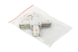 Коннектор для шинопровода Denkirs DK Track White TR1104-WH