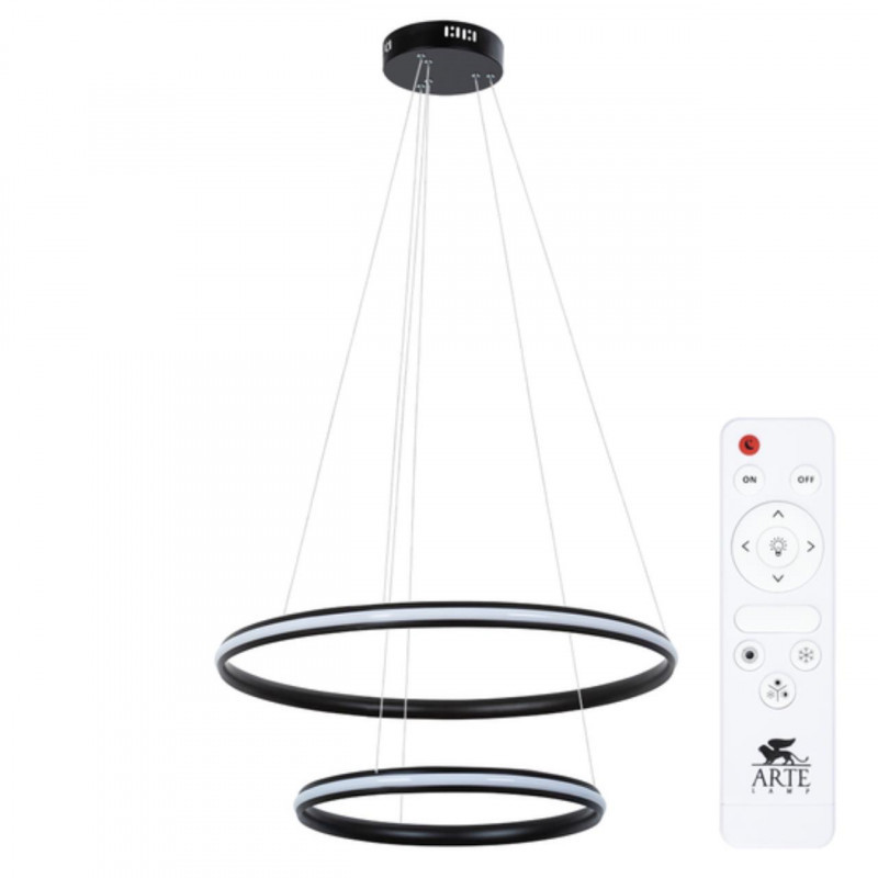 Каскадная люстра ARTE Lamp Meridiana A2198SP-2BK
