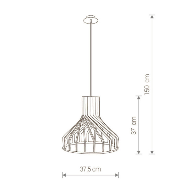 Подвесной светильник Nowodvorski BIO 9847