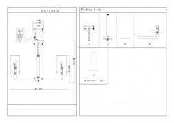 Подвесная люстра ST-Luce MASINE SL1171.303.06