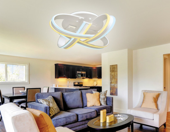 Потолочная люстра Ambrella Light DOUBLE FL130