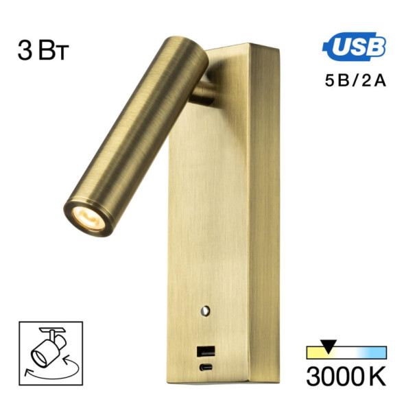 Спот Citilux CL704433 Декарт