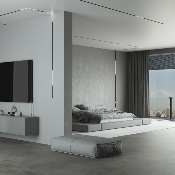 Магнитный трековый светильник Elektrostandard 85002/01 L02 20W 4200K