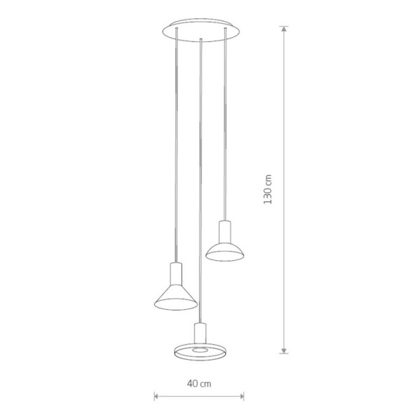 Каскадная люстра Nowodvorski Hermanos 8030