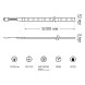Лента Gauss Basic LED 5050/60 BT055 50W 12V 700lm RGB IP20