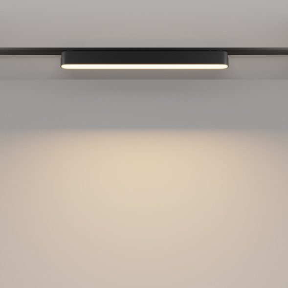 Магнитный трековый светильник Maytoni Technical BASIS TR080-1-18W3K-B