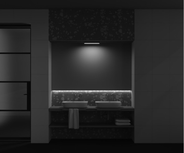 Магнитный трековый светильник Maytoni Technical BASIS TR080-1-18W3K-B