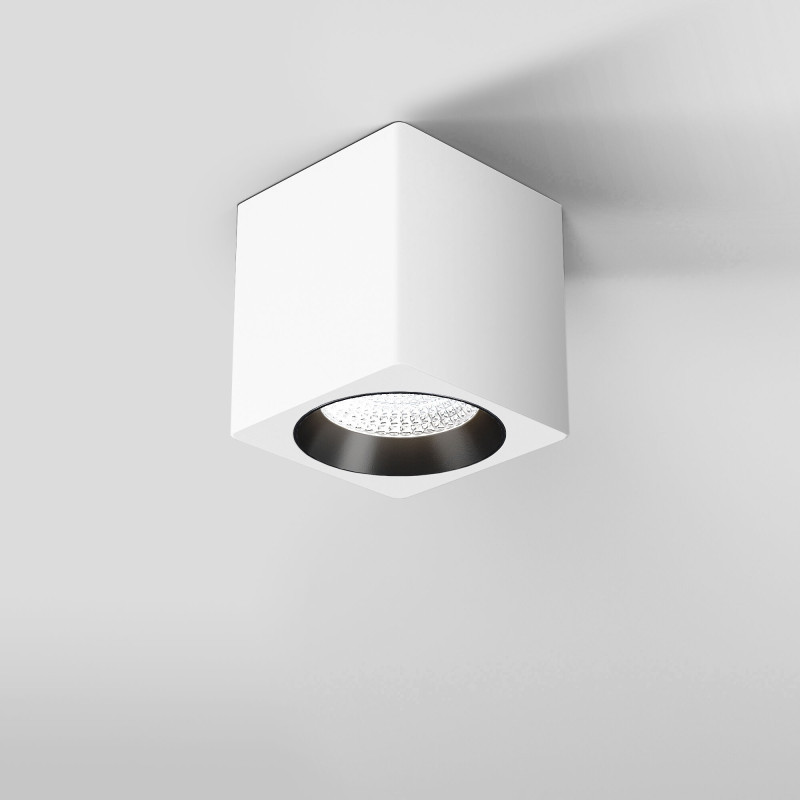 Накладной точечный светильник Elektrostandard 25051/LED 9W 4000К белый/черный