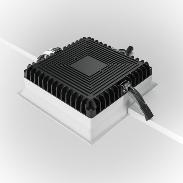 Точечный влагозащищенный светильник Maytoni Technical Okno DL056-24W3K-W