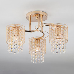 Люстра на штанге Eurosvet Bonnie 30137/3 золото