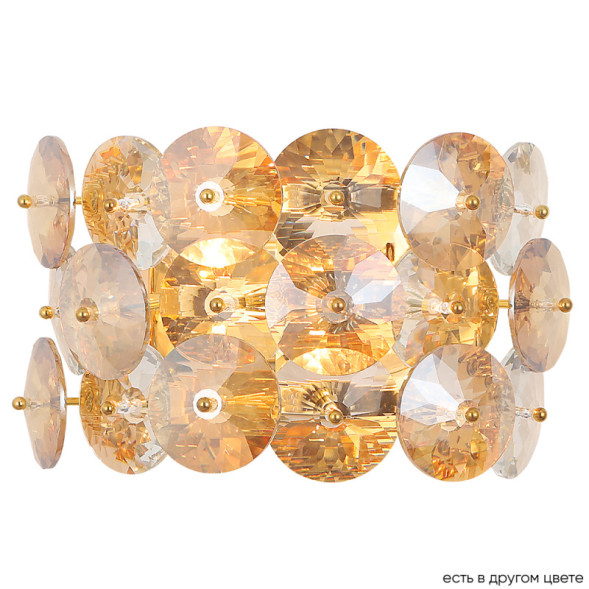 Бра Crystal Lux CRYSTAL CRYSTAL AP2 GOLD