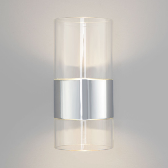 Бра Eurosvet Watford 40021/1 LED хром/прозрачный