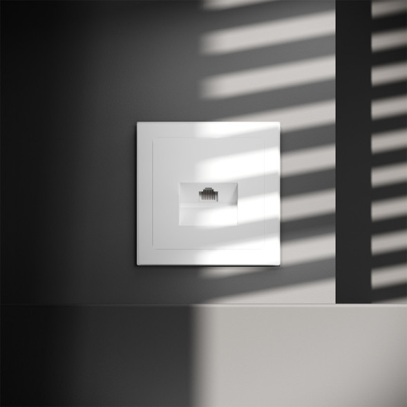 Компьютерная розетка VOLTUM VLS060102