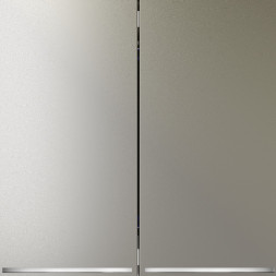 Выключатель двухклавишный с подсветкой VOLTUM VLS020204