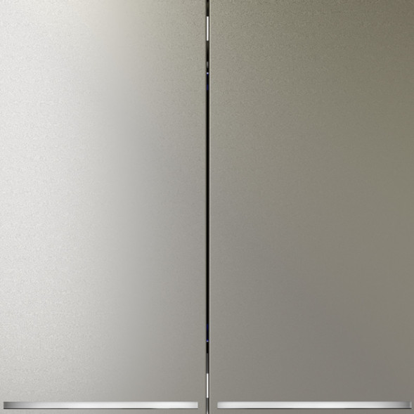 Выключатель двухклавишный с подсветкой VOLTUM VLS020204