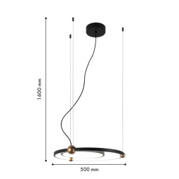 Подвесная люстра Favourite TORNADO 4569-1P