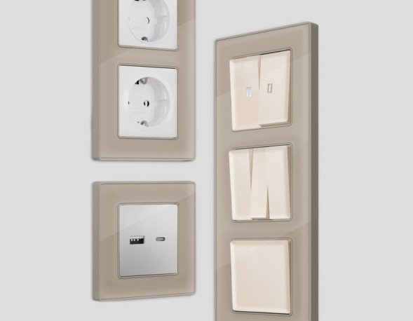 Рамка Ambrella Volt AF580361 ALFA Arctic