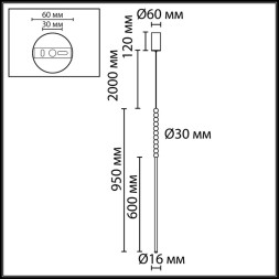Подвесной светильник 7149/12L Odeon Light MONELLA