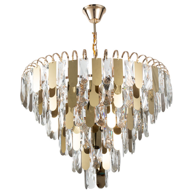 Каскадная люстра ARTE Lamp Vivien A2719SP-8GO