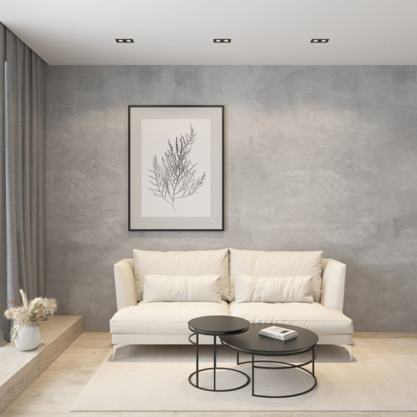 Встраиваемый точечный светильник Denkirs Rodvig DK3072-BK