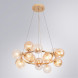 Подвесная люстра ARTE Lamp A5261LM-15GO etereo