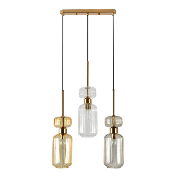 Подвесной светильник Escada GLOSS 1141/3S BG/CL/AM