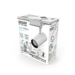 Светодиодный трековый светильник Gauss TR087