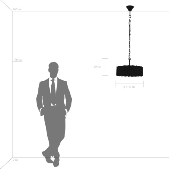 Подвесной светильник Lightstar VARESE 731044