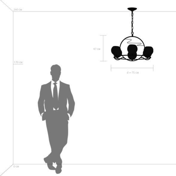 Подвесная люстра Lightstar ENNA 762077
