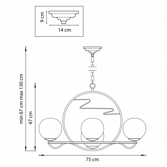 Подвесная люстра Lightstar ENNA 762077