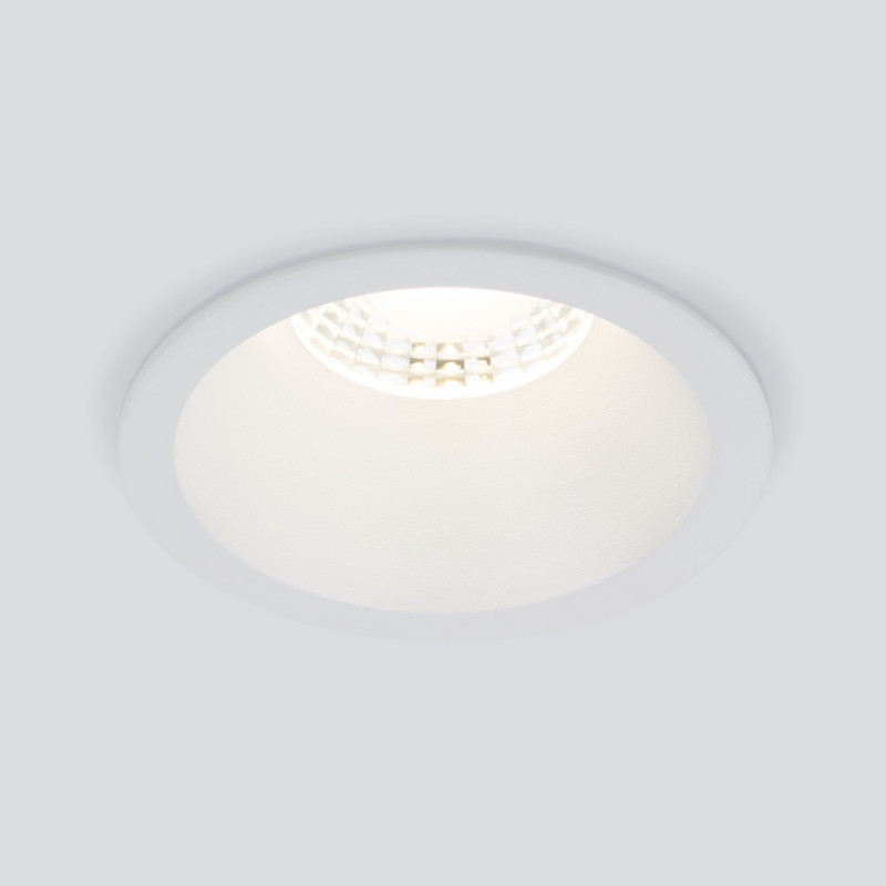 Встраиваемый точечный светильник Elektrostandard 15266/LED 7W 4200K WH белый