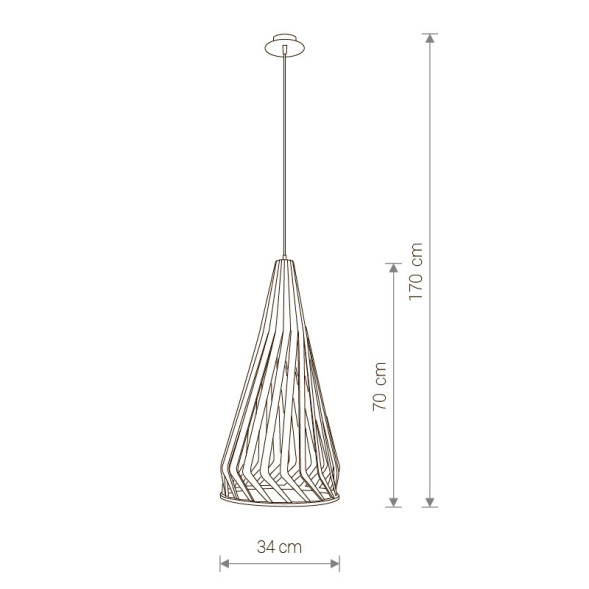 Подвесной светильник Nowodvorski BIO 9848