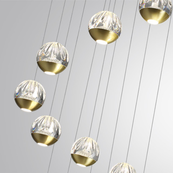 Каскадная люстра Odeon Light 5101/60L SONO