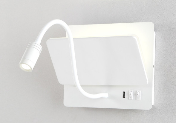 Бра Crystal Lux DUO DUO AP9W LED WH
