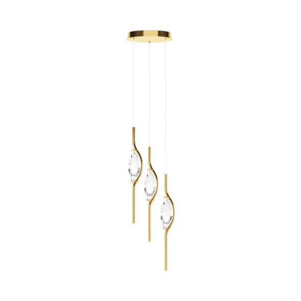 Каскадная люстра Maytoni Foresight MOD347PL-L24BS3K