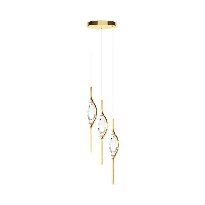 Каскадная люстра Maytoni Foresight MOD347PL-L24BS3K