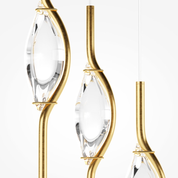 Каскадная люстра Maytoni Foresight MOD347PL-L24BS3K